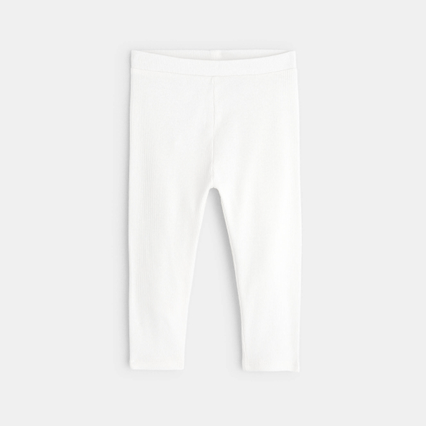 طماق بيضاء سادة للفتيات الصغيرات